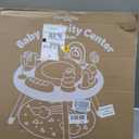 Move2Play 4-in-1 Baby Activity Center | Montessori-Inspired Design | 8 Interactive Toys | Tummy Time, Exersaucer & Toddler Table | Shower Gift | Essential | Must Have for 3, 6, 12 Month Old (Rainbow)