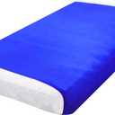 Ntomtuex Sensory Bed Sheet for Compression Reduced Pressure Weighted Blanket to Keep Nice Sleeping Comfortable with Light Breathable Polyester, Blue, 38"x60"