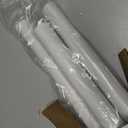Extra Long Tension Rod 41-118inch Heavy Duty Tension Curtain Rods no Drilling Outdoor Curtain Rod for Patio,Windows,Shower,Doorway,Extra Long Spring Rods Diameter 1.26inch White