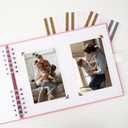 3 x Scrapbook Photo Album 40 Pages Scrap Book Memory Book 8.5 x 11.5 inch Guest Book Scrapbook, Baby Shower Gifts, Valentines, Engagement Gifts (Grey)