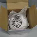 Meonum 2 Pack Small Space Heater, 500W Portable Electric Small Heater with Adjustable Thermostat and Timer, Overheat Protection and LED Display, Quiet Space Heater for Office Desk Indoor Use (White)