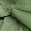 Chiffon Long Bridesmaid Dresses 2025 Short Sleeves Formal Dress RI001, Eucalyptus, 16W