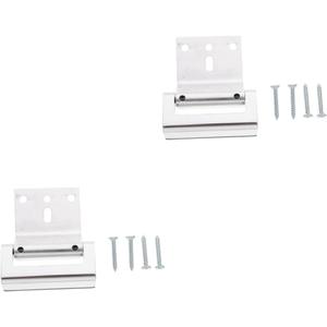 Hemoton 2pcs Heavy Duty Security Door Lock Aluminum Alloy Door Latch Home Security Lock Theft