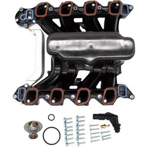 Upper Intake Manifold Compatible with 615-188, 5.4L Ford E-150,Club Wagon, E-250, E-350, E-450, F-150, F-250 Super Duty, F-350, Econoline, Excursion, Expedition. exclude coolant heated pcv