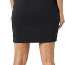 Amazon Essentials Women's Fleece Blouson Sleeve Boatneck Sweatshirt Dress (Available in Plus Size) (2X, Black)