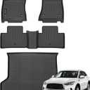 Jenofa-Floor Mats for 2019-2025 Infiniti QX50 & QX55 2022-2025 Cargo Mat Car Mats for Infiniti QX55 All Weather Waterproof Durable Floor Mat Accessories Full Set 2024