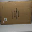 IHEIPYE Large Jersey Frame Display Case Lockable, Sport Jersey Shadow Box with 98% UV Protection Acrylic and Hanger for Baseball Basketball Football Soccer Hockey Sport Shirt and Uniform, Linen Black