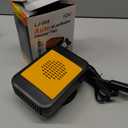 Portable Car Heater,12V 200W Fast Heating Defroster 2 in 1 Automobile Windshield Fast Heaters Car Heater That Plugs into Cigarette Lighter for Car, SUV, Trucks (Orange Black)