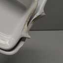 MALACASA Casserole Dishes for Oven, Porcelain Baking Dishes, Ceramic Bakeware Sets of 4, Rectangular Lasagna Pans Deep with Handles for Baking Cake Kitchen, White (9.4"/11.1"/12.2"/14.7"), Series