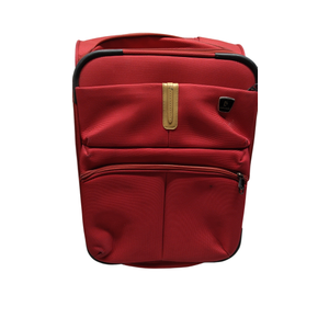 Pierre Cardin Luggage With Wheels, 14x22 Inches, Burgundy