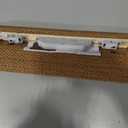 LazBlinds No Drill Bamboo Roman Shades, 20" W x 48" H, Star-Brown