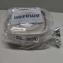 Veken Innovation Award Winner Stainless Steel Cat Water Fountain, 95oz/2.8L Automatic Pet Fountain Dog Water Dispenser with Replacement Filters & Silicone Mat, Gifts for Cats, Dogs (Silver) (95oz (Standard Fill))