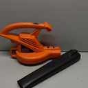 BLACK+DECKER Electric Leaf Blower, Handheld Blowers for Lawn Care, Lightweight, 180 MPH 180 CFM, 7-Amp, Corded (LB700)