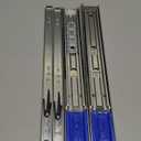 16 Inch 200lbs Soft Close Heavy Duty Drawer Slides, Side Mount Rails Full Extension Ball Bearing Cabinet Tool Box Runners Tracks Glides (1 Pair, with M4 Screws)