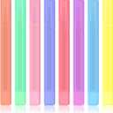 5 x Aesthetic Cute Pastel Highlighters Set, 8 Pcs Bible Highlighter, Highlighter Assorted Colors, Bible Highlighters and Pens No Bleed, Chisel Tip, Candy Colors, No Bleed Bibles Assorted Colors