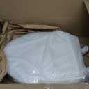 Elevated Toilet seat 3 inch, Elongated Toilet seat risers for Seniors, Slow Close, Heavy Duty, Never Loosen, Raised Toilet seat Elongated Bowl, White(18.5)