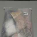 Nihaoya 9 Pcs Old Lady Costume for Kids,100 Days of School Costume for Girls, Granny Grandma Dress Up (8-10Y)