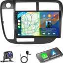 Podofo 2G+32G 2 Din Car Stereo for Honda Civic 1996-2001 with Wireless Carplay Android Auto,9 Inch Android 13 Car Radio Tourchscreen Support GPS/Mirror Link/SWC/FM&RDS Radio+AHD Backup Camera+Micphone