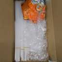 4 Sets Basketball Party Balloons Stand Kit with Basketball Foil Balloons Sport Theme Party Ball Balloon Centerpiece for Tables for Sports Themed Birthday Baby Shower Decoration