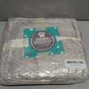 PetAmi Waffle Pattern Plush Waterproof Blanket, 40" X 60, Gray