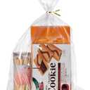 2 x joybest 500 Pcs Cellophane Gift Bags, 9x12 inches Clear Plastic Treat Goodie Bags with Twist Ties for Mugs, Gift Wrapping, Party Favors