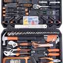 228 Piece Tool Box Kit - Home Repair Tool Set, Basic Household Hand tool kit, Truck Tool Kit Socket Wrench Combination Tool Set for Home with Plastic Toolbox Storage Case, Rv Tool Set