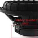 MOBIATOR-12'' Car Subwoofer 1400W Max 350W RMS, Single Magnet(54Oz), 2 Inch 4Layer Voice Coil, Single 4 Ohm, Easy to Install, Black-S124 (MB-S124)