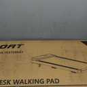 Treaflow Walking Pad,Treadmill with Incline for Home Office, 2.5HP Portable Under Desk Treadmill with 265 Lbs Capacity,Remote Control, Led Display (Silver)