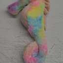 DolliBu Rainbow Seahorse Stuffed Animal - Super Soft Stuffed Animals for Girls and Boys, Adorable Stuffed Sea Creatures for Kids and Cute Sea Animals Cuddle Stuffed Animals for Adults - 15 Inches