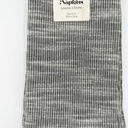 Set Of 4 Table Trends Fabric Square Dinner Napkins Sarah Stripe Charcoal 19x19