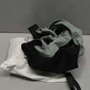 Momcozy Adjustable Buckle Baby Wrap Carrier Cooling Air-Mesh, Easy to Wear Baby Carrier Sling, Baby Carriers Newborn to Toddler 8-35lbs, Suit for Waist 47-57inch,Plus Size Grey Green