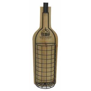 Crystal Art Gallery Wood & Metal Cork Holder