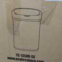 Trash 3-Gallon Touch Free Sensor Automatic Touchless Can