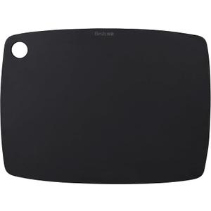 Wood Fiber Cutting Board for Kitchen - High Density, Non-Porous, BPA-Free, Reversible Chopping Board, Dishwasher Safe, Knife-Friendly Cutting Board for Meat, Bread, Fruit, 17.3" x 12.8", Black