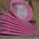 Front Grille Mesh Inserts & Headlight Cover for Jeep Wrangler JK JKU Sport Freedom Rubicon Sahara Unlimited 2007-2018 Exterior Accessories Clip-in Grille Guard Headlight Bezels Trim (Matte Pink)