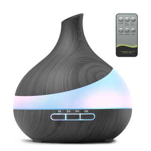 HJTHJT 500ML Essential Oil Diffuser: Aroma Diffuser with Remote Control for Hotel Spa Yoga Room - Humidifiers for Bedroom with 14 Colors LED Night Light for Kids/Women Home Relaxation