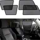 2011-2023 4Runner Window Shades -Car Window Shade for Baby and Driver, Breathable Mesh Car Privacy Curtains for Side Windows, UV Protection and Heat Insulation for Road Trips, Napping