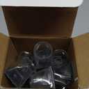 BUMACO Chair Leg Floor Protectors Square Chair Leg Protectors for Hardwood Floors Silicone Pads Covers to Protect Floors Clear-20 Pcs Square S (3/4" to 1-1/16")