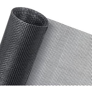 Senneny 39" x 106" Adjustable Window Screens, DIY Custom Fiberglass Screen Mesh, Window Screen Replacement for Windows Doors and Patio Screens, Premium Pet Screen (39" x 106", Gray)