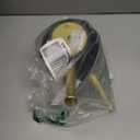 Modern Retro Table Alarm Clock – Black & Gold Tripod Design , 7" x 6" x 9"