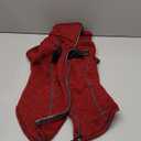 Dog Jacket, Reflective Dog Jackets for Large Dogs Boy, Warm Fleece Dogs Coat Winter Coat with D-Ring Cold Weather Doggie Clothes, Black XX-Large