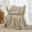 JELLYMONI Duvet Cover King Size Khaki - 3PCS Boho Duvet Cover Set Plaid Polyester Tufted Bohemian Jacquard Knit Textured Comforter Cover 10490in Rhombic Geometric Pattern Zipper Corner Tie
