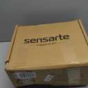 SENSARTE 17 Piece Pots and Pans Set, Nonstick Detachable Handle Cookware Set, Induction Kitchen Cookware Set with Removable Handle, Healthy Non Stick for RV, Dishwasher  Oven Safe, PFOA Free (White)