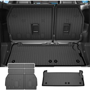 Cargo Mat & Backrest Mat for Toyota Sienna 2021-2026(Without Spare Tire)