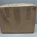 Outdoor Post Lights Waterproof Metal Frame with Milk White Frosted Glass Pier Mount Outdoor Lighting Fixtures(with 3-Inch Pier Mount Base) Pillar Light Post Lantern for Garden Backyard and Porch