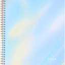 Organized by Happy Planner Dated 12-Month Planner, Jan.Dec. 2025 Daily, Weekly, and Monthly Planner, Big Size, Horizontal Layout, Opal Dreams, 72 Pages, 12 Dividers, 2 Sticker Sheets, 9" x 11"