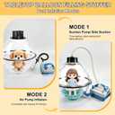 2-in-1 Balloon Stuffing Machine(Inflation + Deflating) With Pump & Expander Pliers (3 Filling Opening), Balloons Filling Tool Kit for Wedding Birthday Party Decoration Wrap Gift Bouquet
