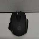 INPHIC Wireless Mouse Rechargeable, [Battery Level Visible], Silent Click USB 2.4G Cordless Mouse for Laptop PC Computer Tablets, 6 Buttons, 2400DPI 4 Adjustment Levels, Black