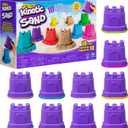 Kinetic Sand, Castle Containers 10-Color Pack of Play Sand for Party Favors, Goodie Bags, Holiday Gifts & Stocking Stuffers for Kids