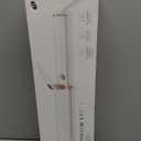 T3 SinglePass Curl X Extra-Long Barrel 1", 1.25", 1.5" Curling Iron with 9 Heat Settings and Ceramic Barrel for Fast Styling and Lasting Results on All Hair Types (White/Rose Gold)